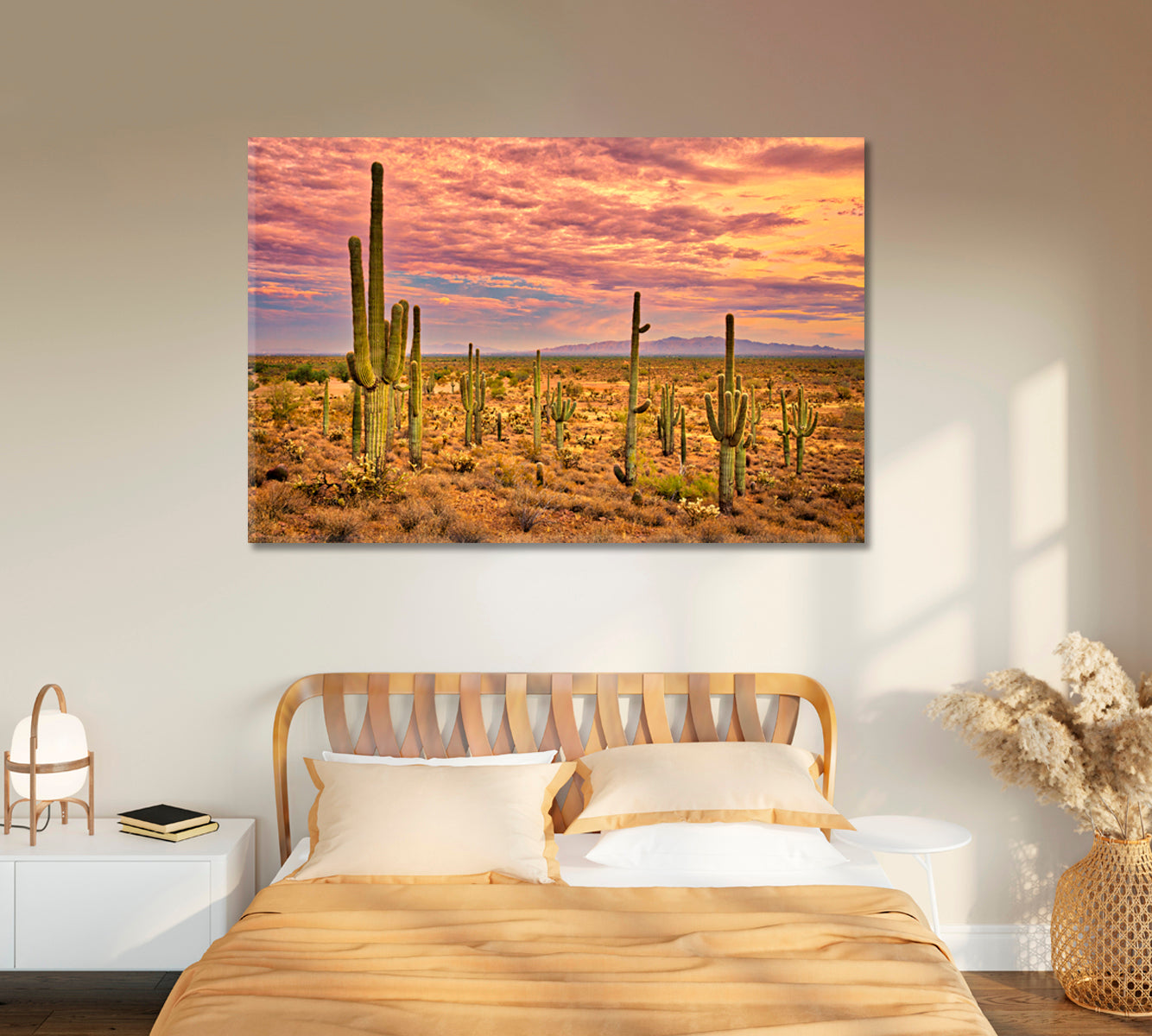 Sonoran Desert Mexico Canvas Print-Canvas Print-CetArt-1 Panel-24x16 inches-CetArt