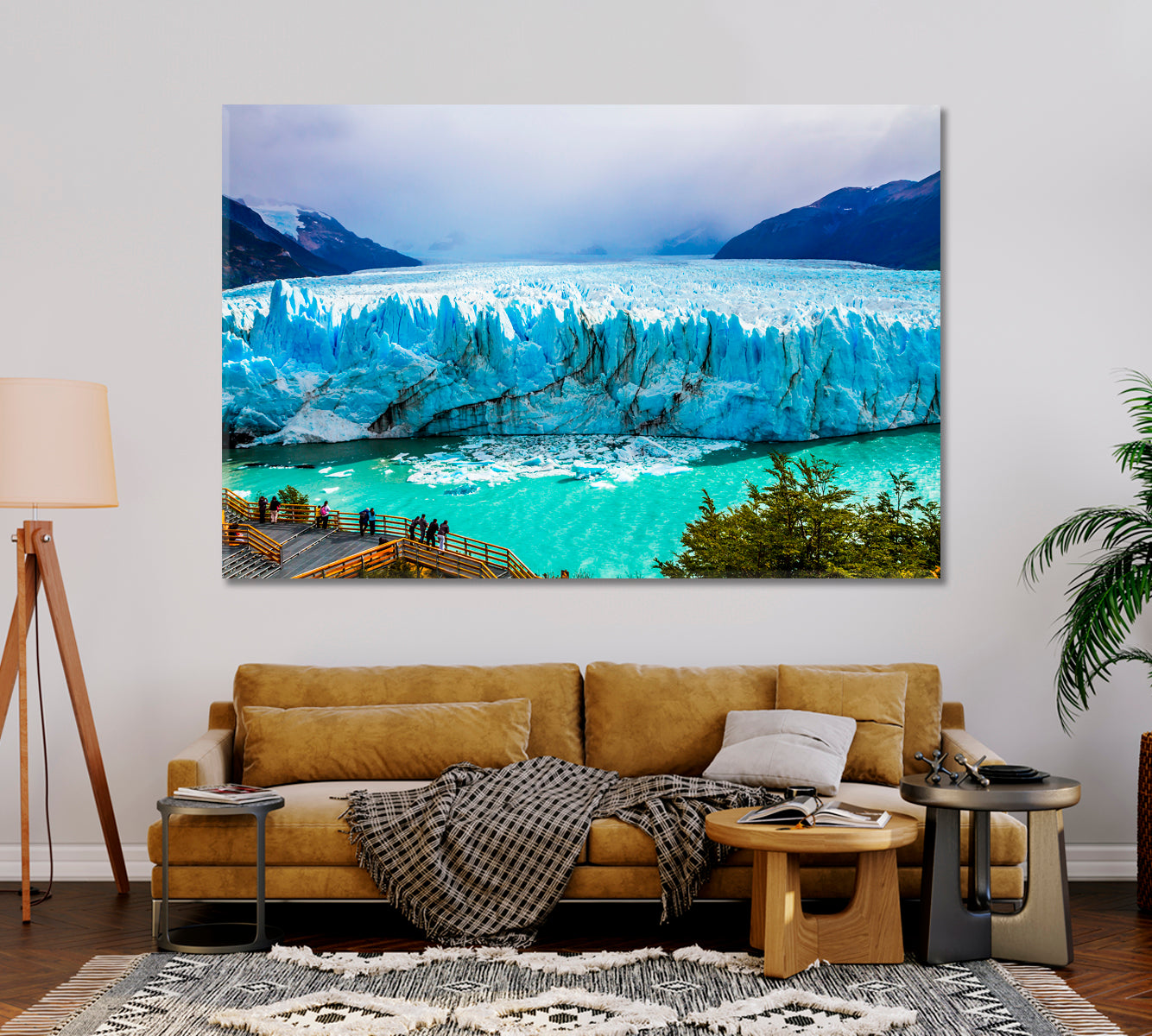 Perito Moreno Glacier Patagonia Argentina Canvas Print-Canvas Print-CetArt-1 Panel-24x16 inches-CetArt