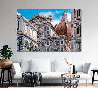 Cathedral Santa Maria Del Fiore Italy Canvas Print-Canvas Print-CetArt-1 Panel-24x16 inches-CetArt