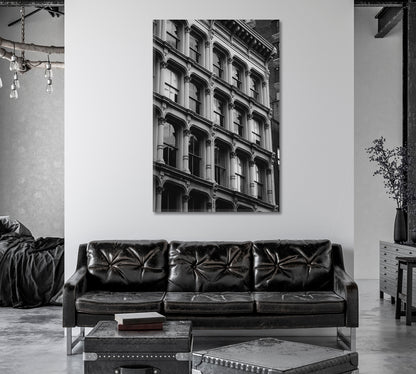 Architecture Soho Manhattan New York City Canvas Print-Canvas Print-CetArt-1 panel-16x24 inches-CetArt