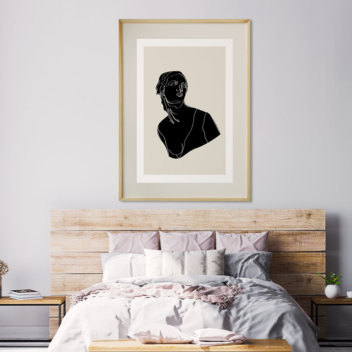 Antique Sculptures Silhouette High Resolution Posters And Art Prints-Vertical Posters NOT FRAMED-CetArt-8″x10″ inches-CetArt