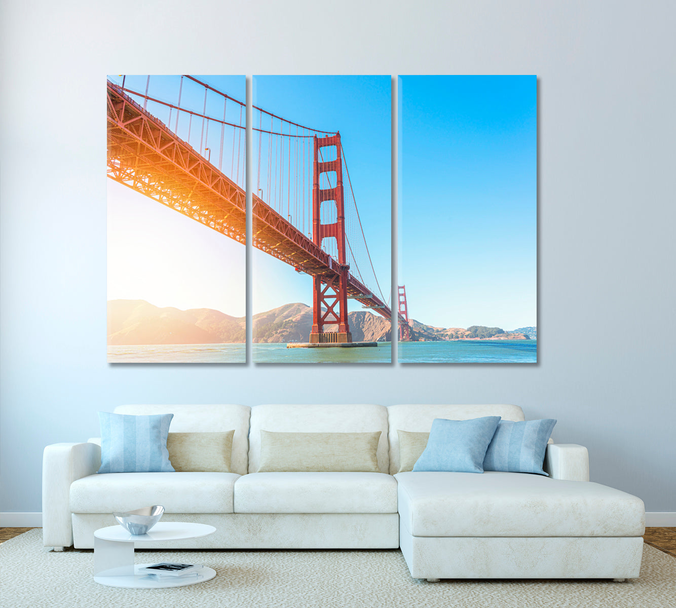 San Francisco Golden Gate Bridge Canvas Print-Canvas Print-CetArt-1 Panel-24x16 inches-CetArt
