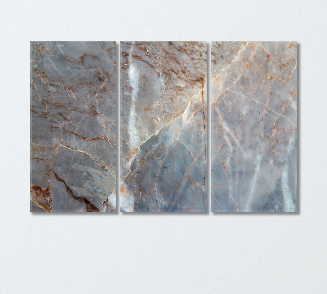 Natural Marble Pattern Canvas Print-Canvas Print-CetArt-3 Panels-36x24 inches-CetArt