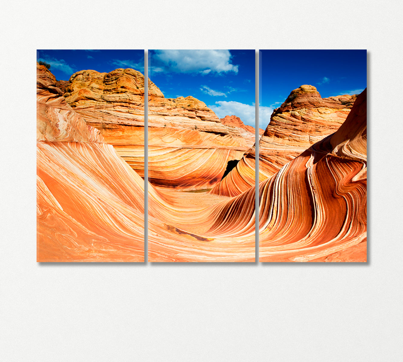 Arizona Wave USA Canvas Print-Canvas Print-CetArt-3 Panels-36x24 inches-CetArt