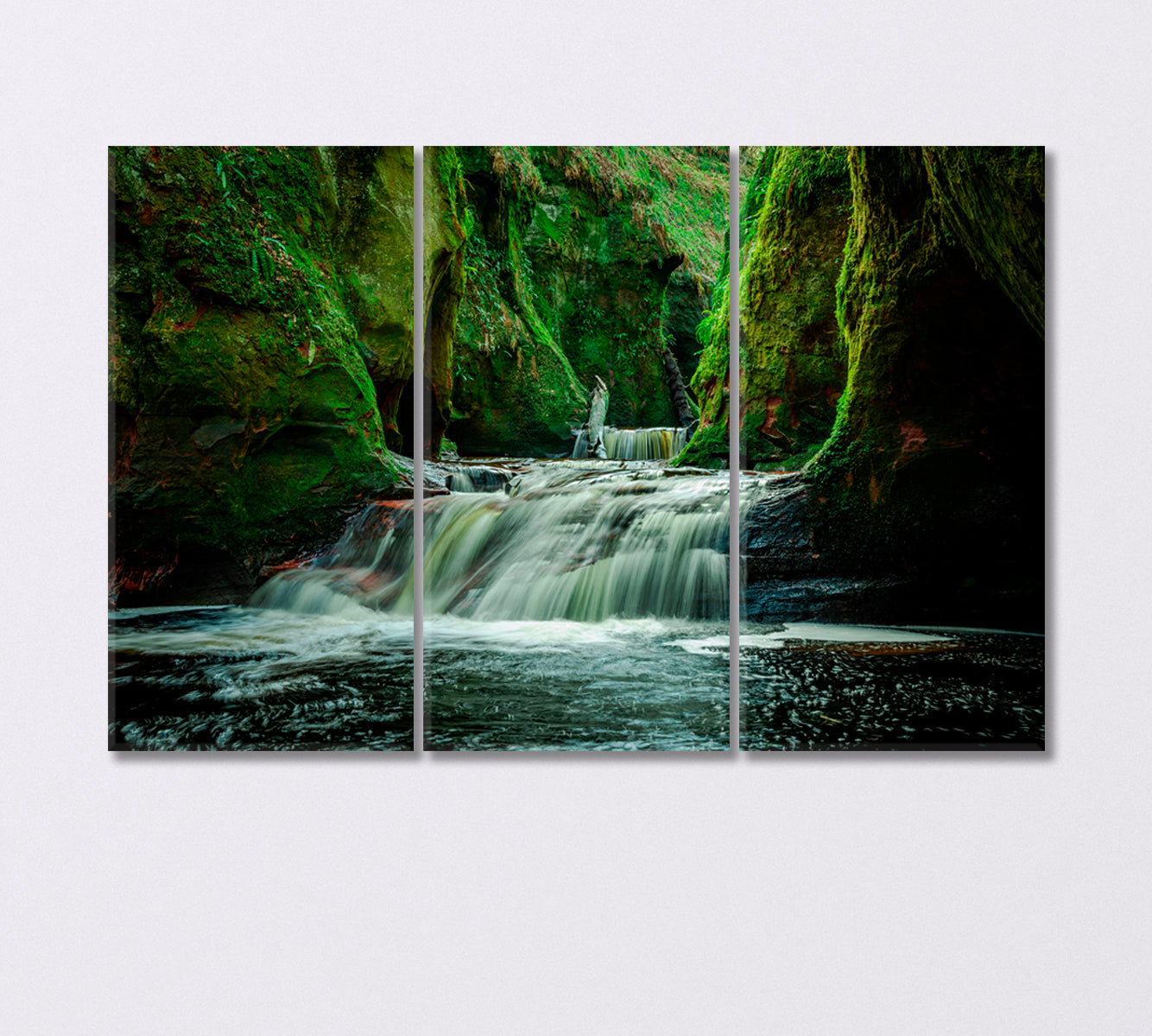 Great Britain Scotland Trossachs National Park Canvas Print-Canvas Print-CetArt-3 Panels-36x24 inches-CetArt