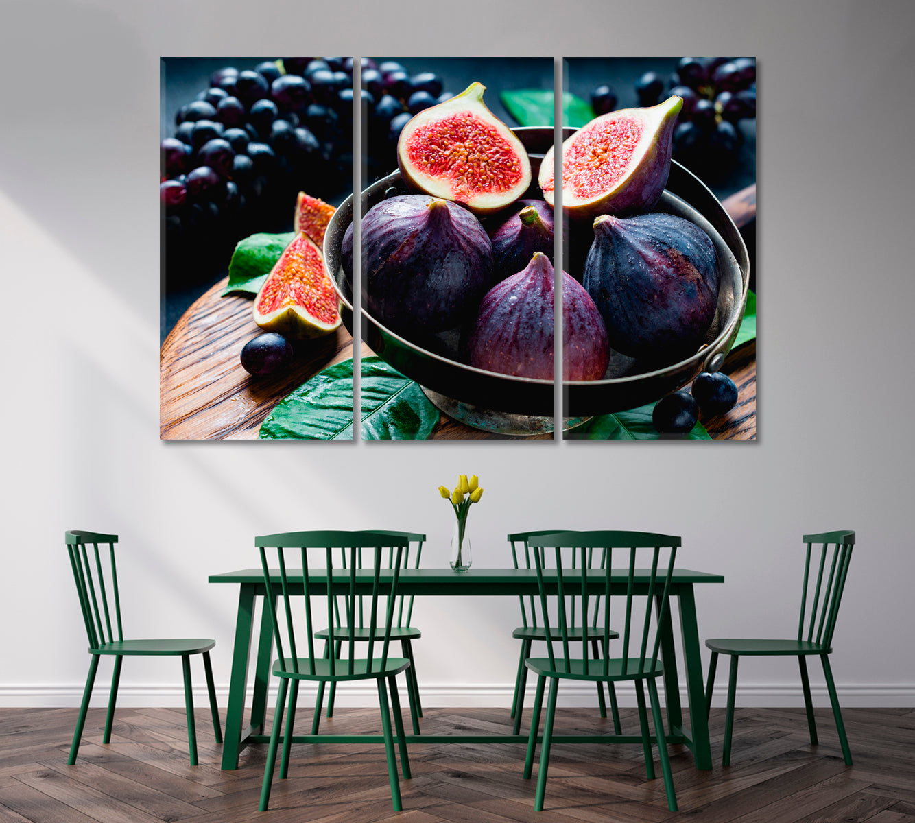 Fresh Figs Canvas Print-Canvas Print-CetArt-1 Panel-24x16 inches-CetArt