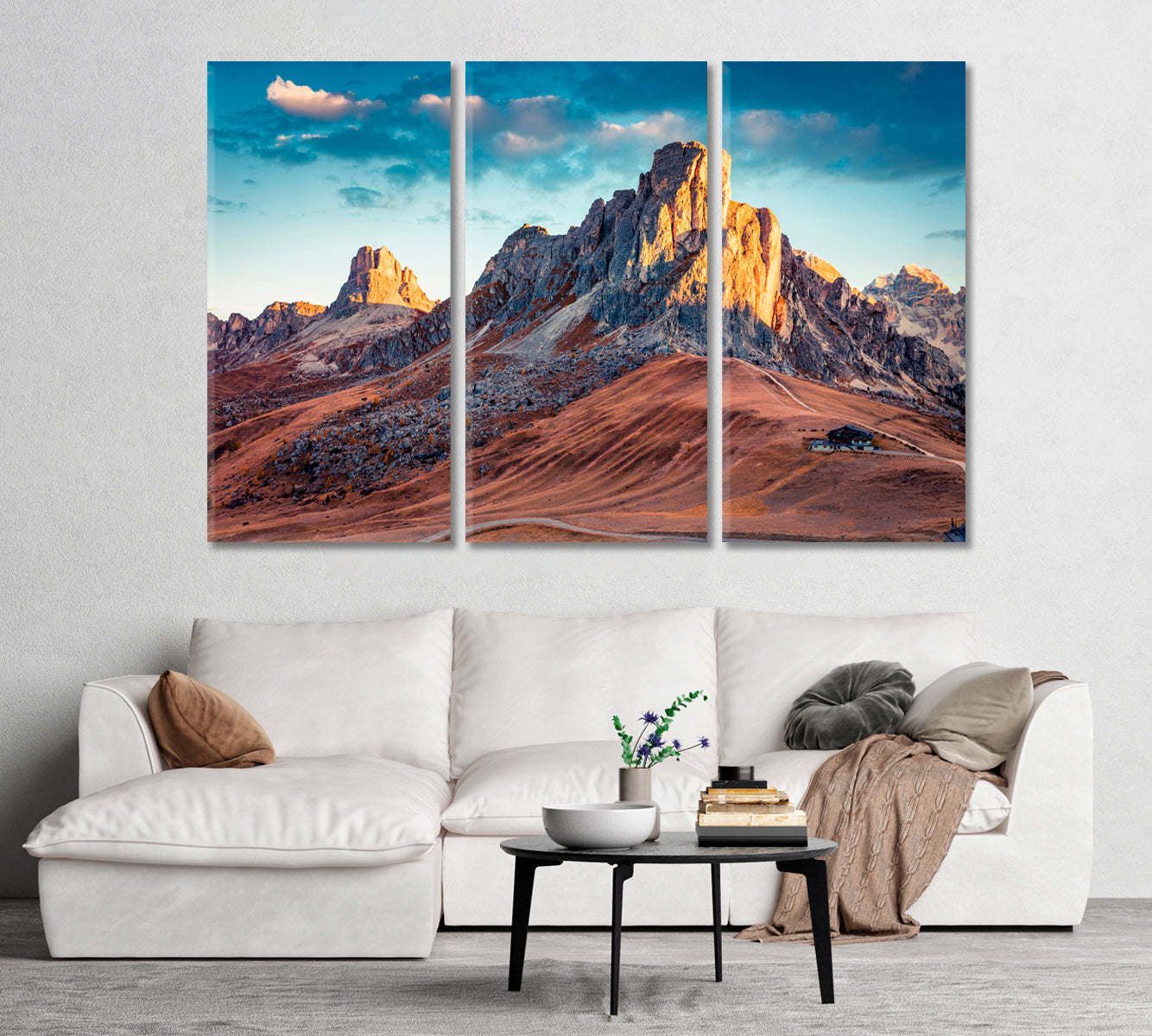 Dolomites Landscape Canvas Print-Canvas Print-CetArt-1 Panel-24x16 inches-CetArt