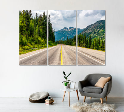 North Cascades National Park Washington State Canvas Print-Canvas Print-CetArt-1 Panel-24x16 inches-CetArt