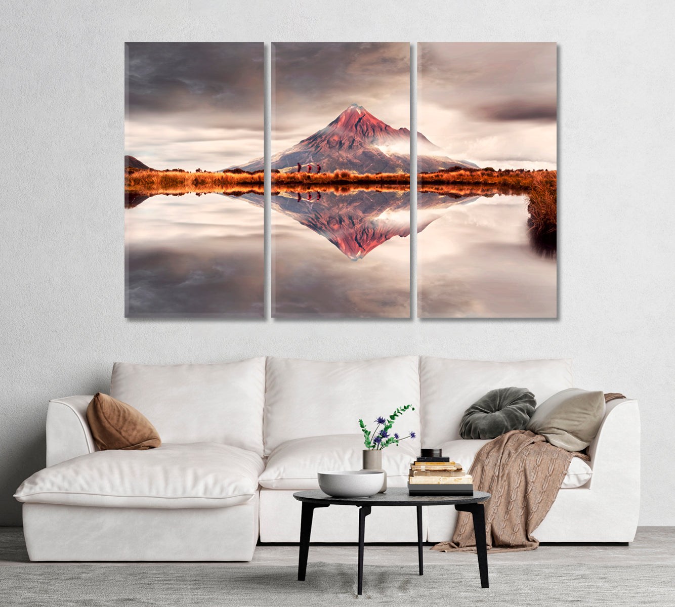 Mount Taranaki New Zealand Canvas Print-Canvas Print-CetArt-1 Panel-24x16 inches-CetArt