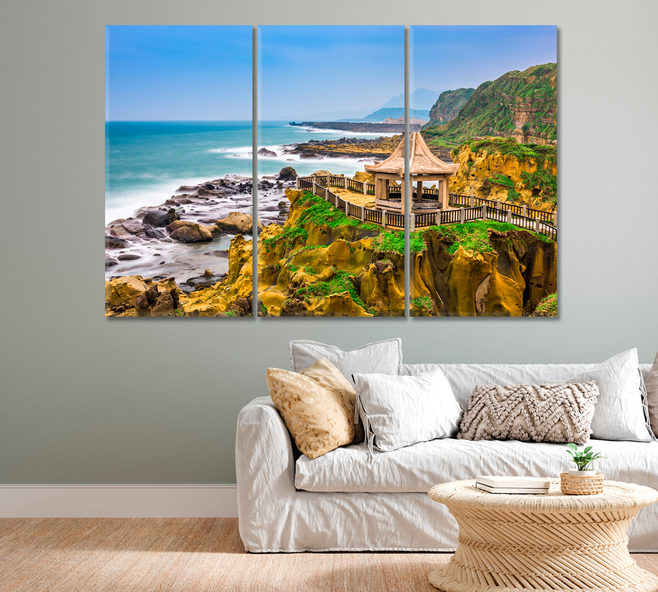 Heping Island Park in Keelung Taiwan Canvas Print-Canvas Print-CetArt-1 Panel-24x16 inches-CetArt