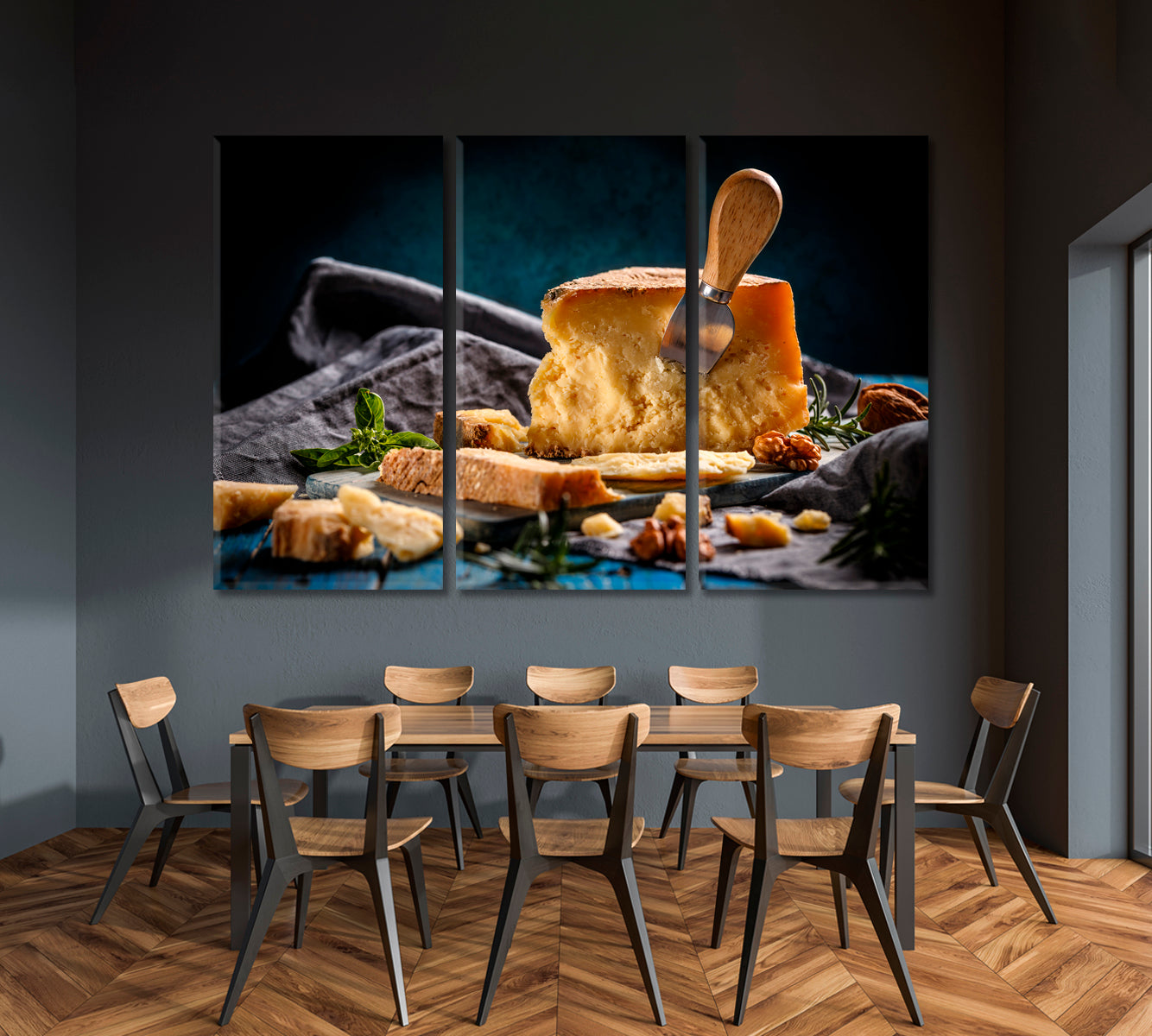 Parmesan Cheese Canvas Print-Canvas Print-CetArt-1 Panel-24x16 inches-CetArt