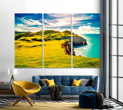 Rocky Coast of Ireland Canvas Print-Canvas Print-CetArt-1 Panel-24x16 inches-CetArt