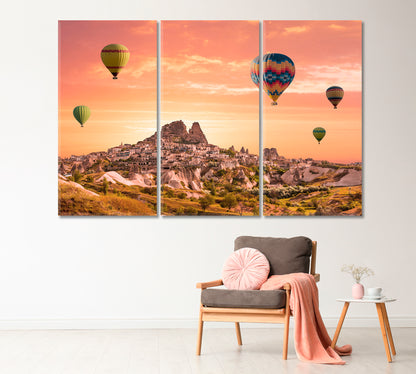 Cappadocia Balloon Festival Canvas Print-Canvas Print-CetArt-1 Panel-24x16 inches-CetArt