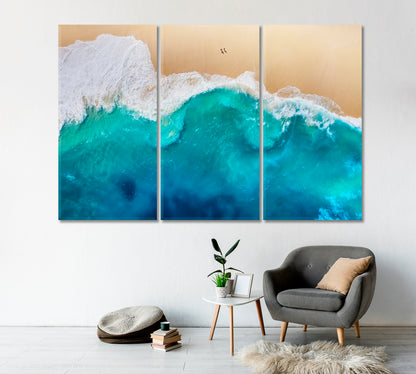 Turquoise Beach of Nusa Penida Island Indonesia Canvas Print-Canvas Print-CetArt-1 Panel-24x16 inches-CetArt