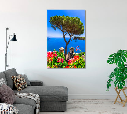 Amalfi Beautiful Churches Ravello Italy Canvas Print-Canvas Print-CetArt-1 panel-16x24 inches-CetArt