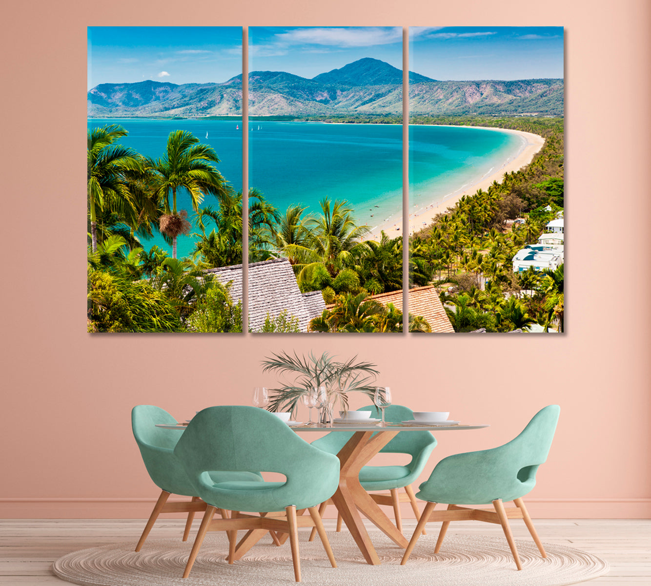 Port Douglas Beach Queensland Australia Canvas Print-Canvas Print-CetArt-1 Panel-24x16 inches-CetArt