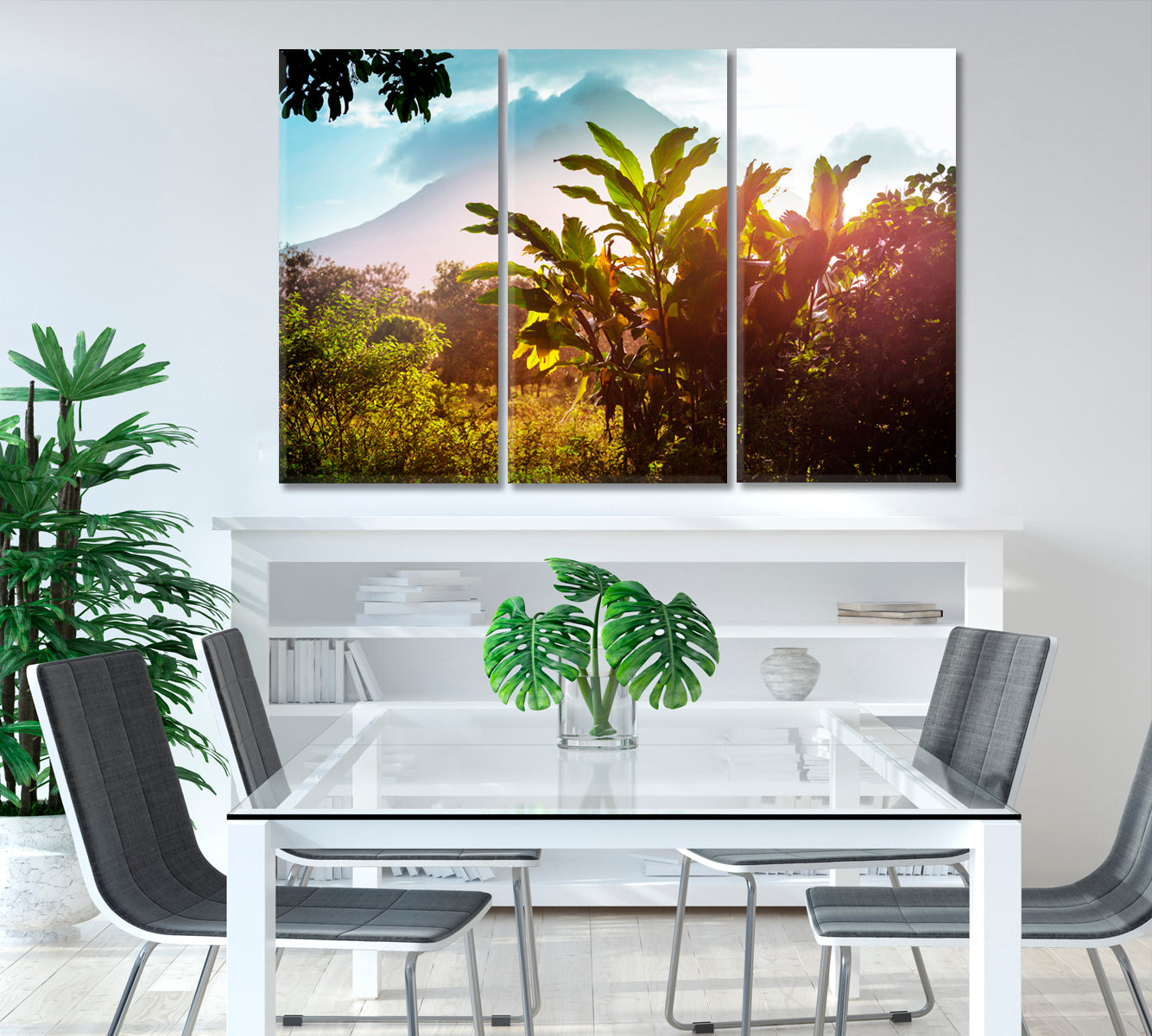 Picturesque Arenal Volcano Costa Rica Central America Canvas Print-Canvas Print-CetArt-1 Panel-24x16 inches-CetArt