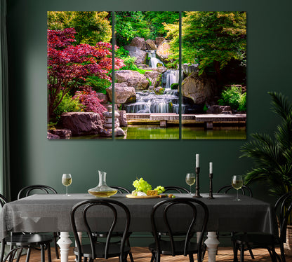 Kyoto Garden London Canvas Print-Canvas Print-CetArt-1 Panel-24x16 inches-CetArt