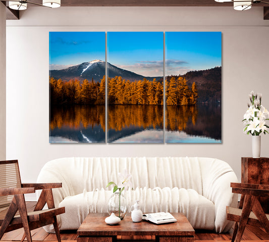 Snow Mountain near Paradox Bay USA Canvas Print-Canvas Print-CetArt-1 Panel-24x16 inches-CetArt