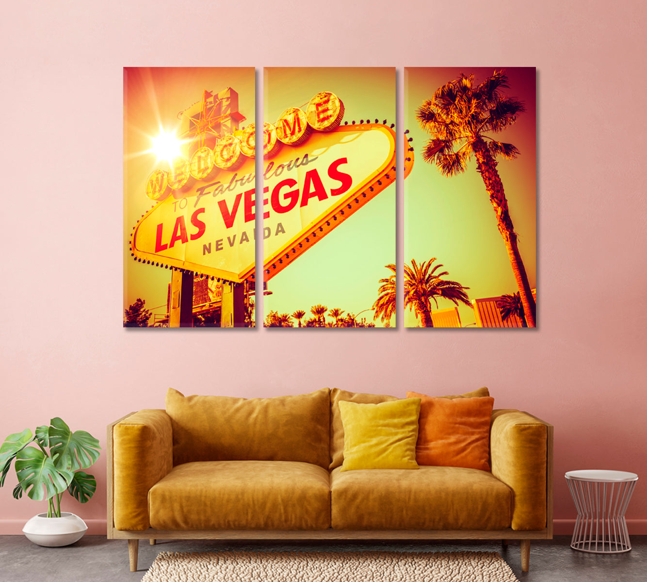 Las Vegas Nevada Canvas Print-Canvas Print-CetArt-1 Panel-24x16 inches-CetArt