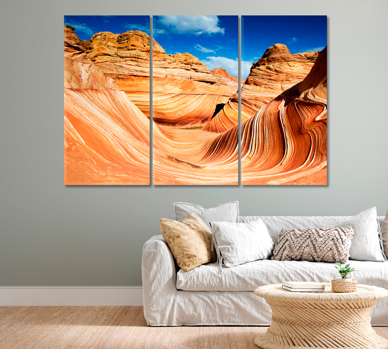 Arizona Wave USA Canvas Print-Canvas Print-CetArt-1 Panel-24x16 inches-CetArt