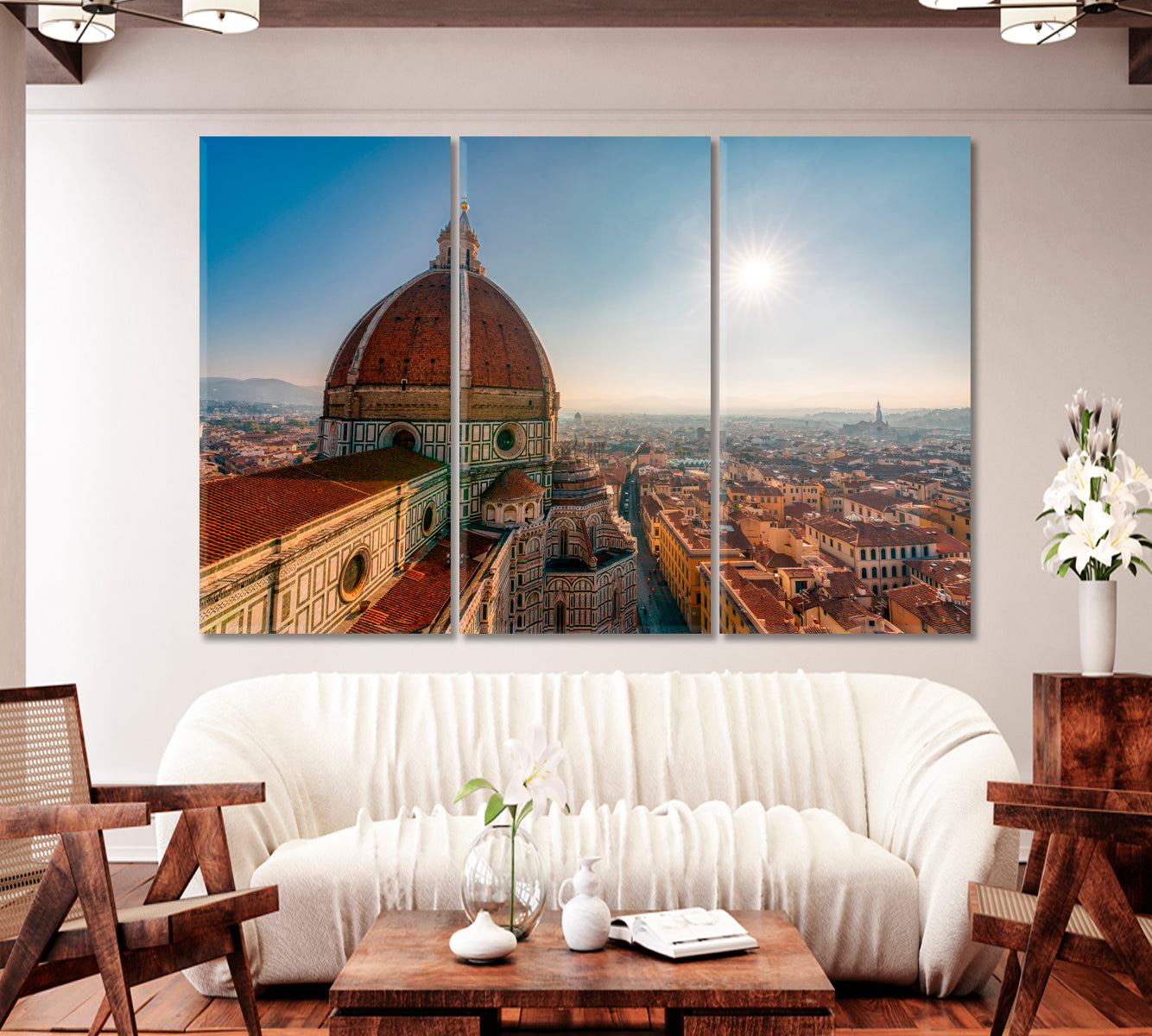 Santa Maria del Fiore Duomo Florence Italy Canvas Print-Canvas Print-CetArt-1 Panel-24x16 inches-CetArt