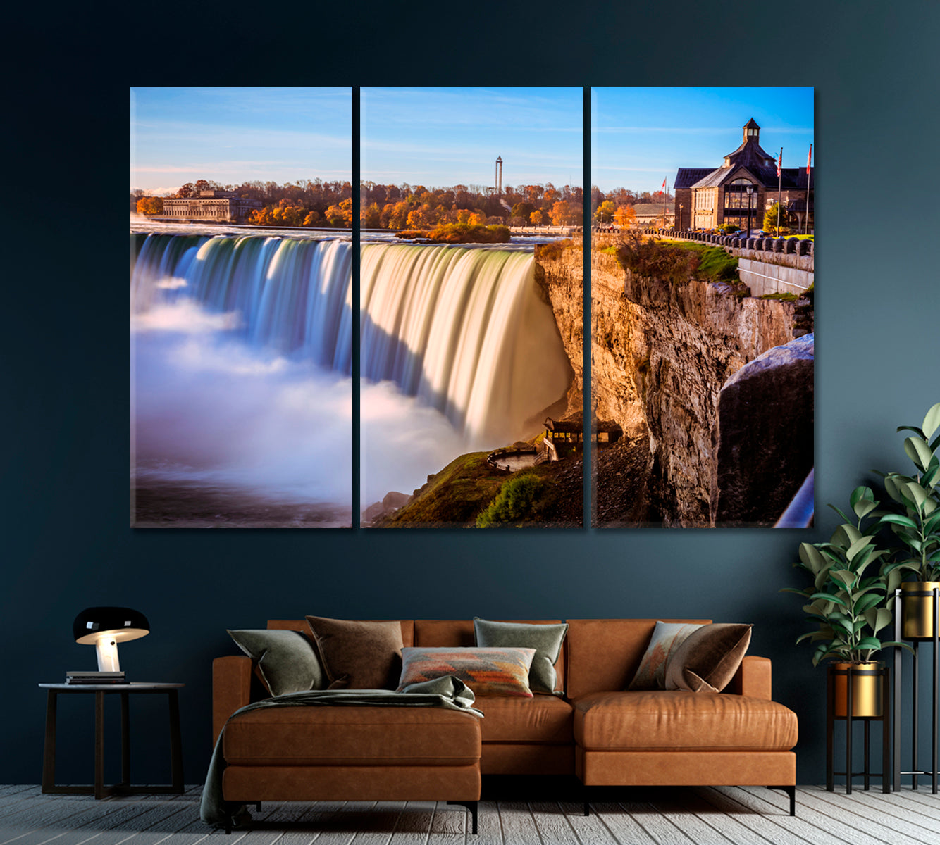 Niagara Falls Canada Canvas Print-Canvas Print-CetArt-1 Panel-24x16 inches-CetArt