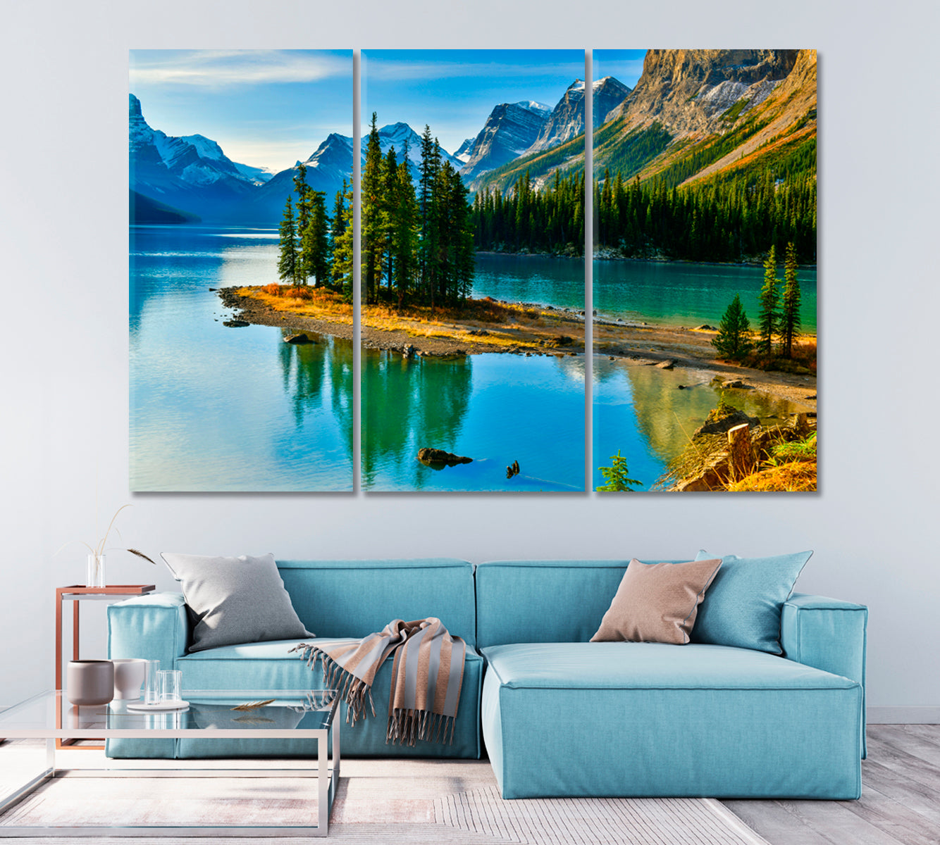 Jasper National Park Canada Canvas Print-Canvas Print-CetArt-1 Panel-24x16 inches-CetArt