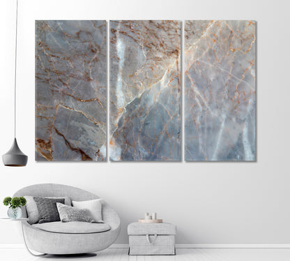 Natural Marble Pattern Canvas Print-Canvas Print-CetArt-1 Panel-24x16 inches-CetArt