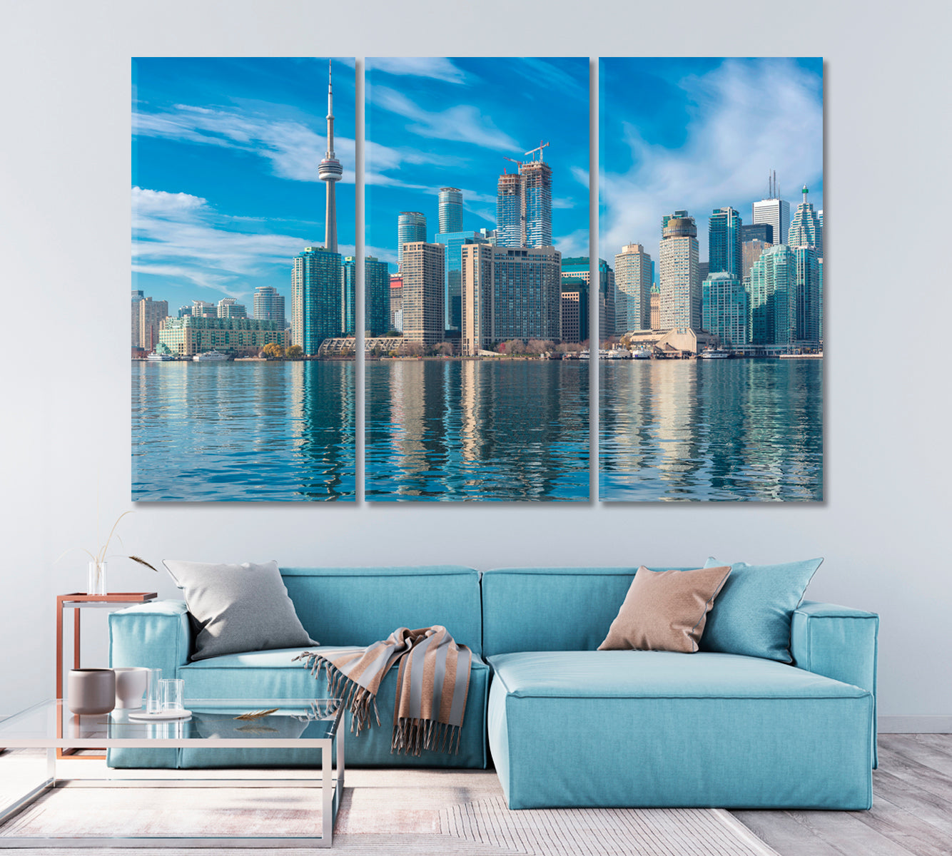 Toronto Canada Canvas Print-Canvas Print-CetArt-1 Panel-24x16 inches-CetArt