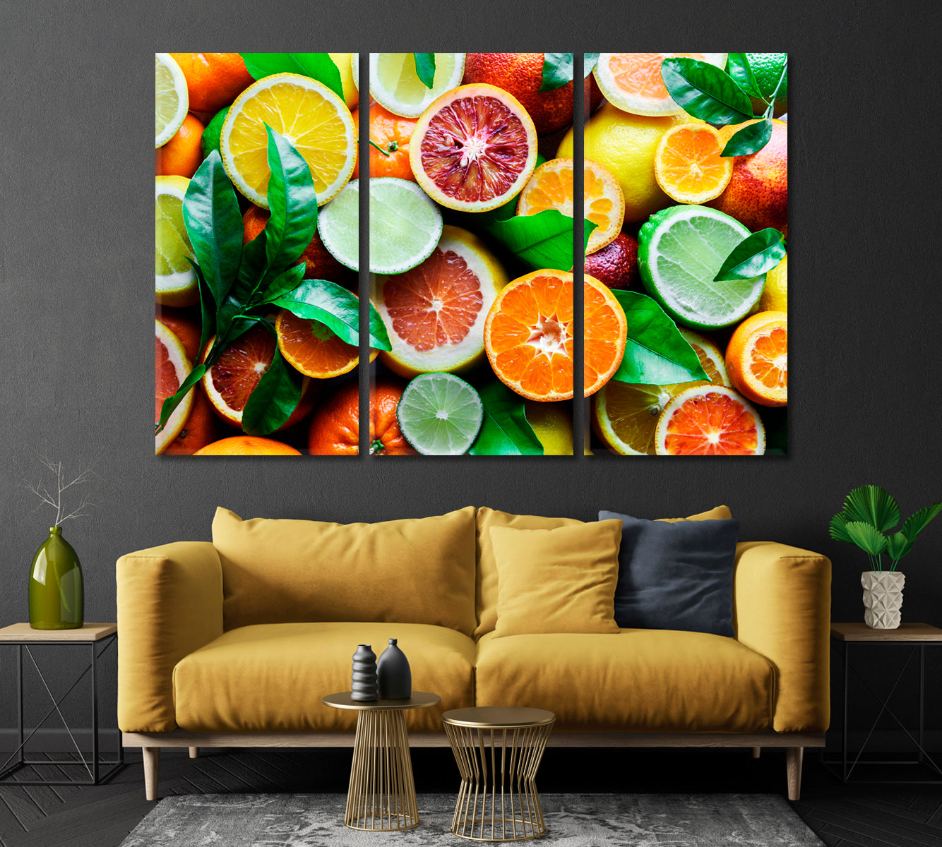 Citrus Canvas Print-Canvas Print-CetArt-1 Panel-24x16 inches-CetArt