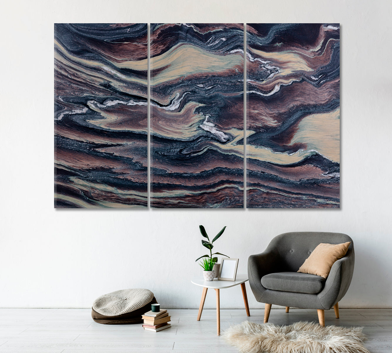 Natural Quartzite Canvas Print-Canvas Print-CetArt-1 Panel-24x16 inches-CetArt