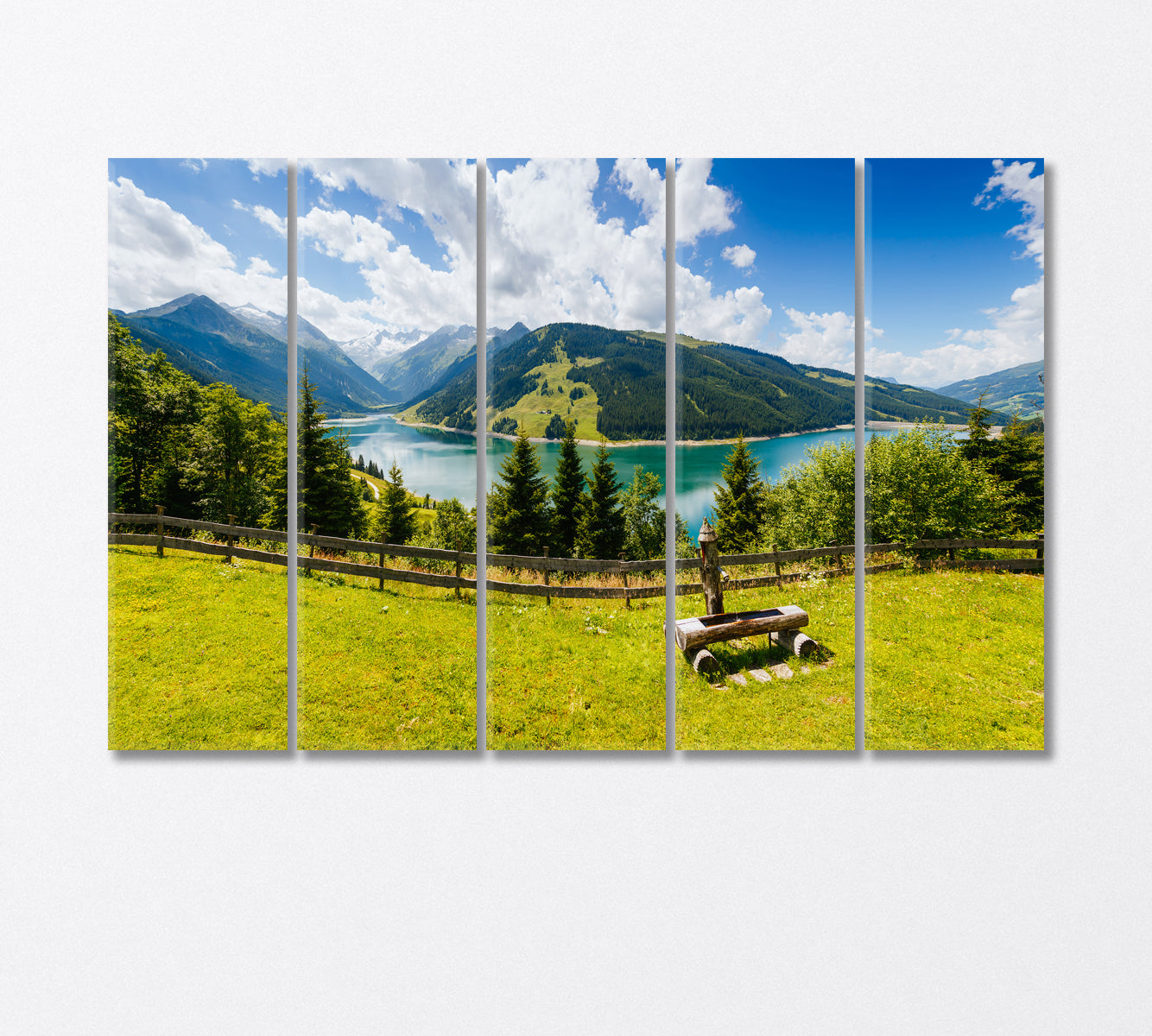 Hohe Tauern National Park Austria Canvas Print-Canvas Print-CetArt-5 Panels-36x24 inches-CetArt