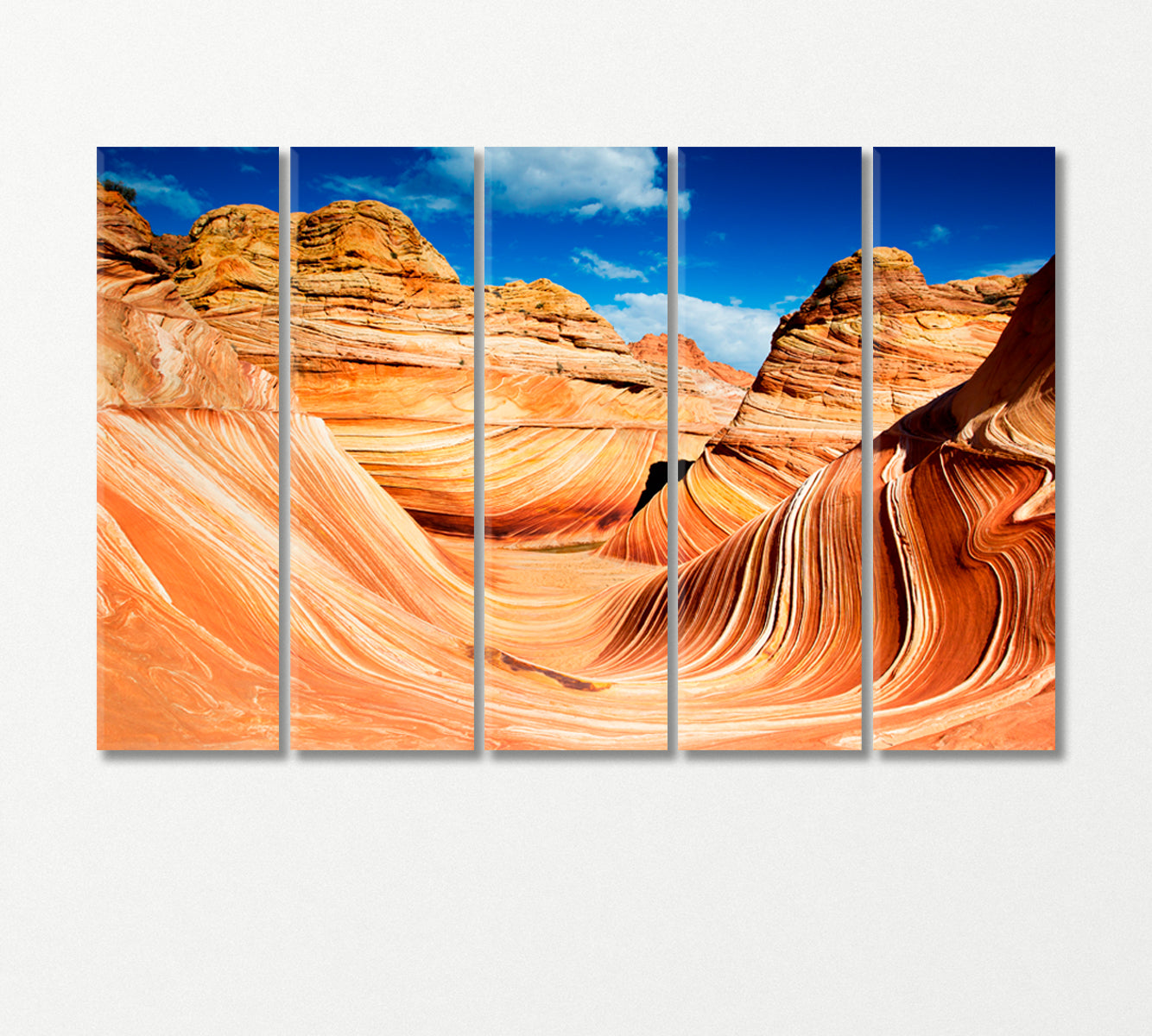 Arizona Wave USA Canvas Print-Canvas Print-CetArt-5 Panels-36x24 inches-CetArt