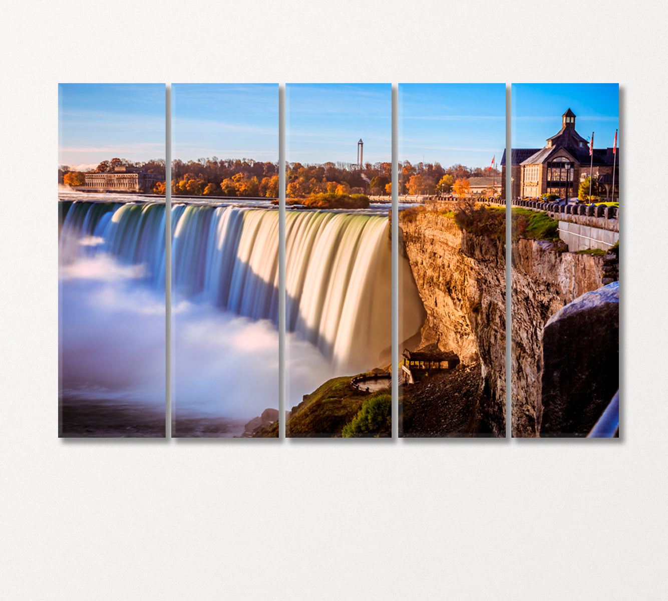 Niagara Falls Canada Canvas Print-Canvas Print-CetArt-5 Panels-36x24 inches-CetArt