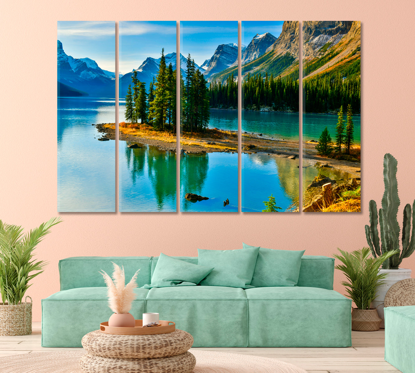 Jasper National Park Canada Canvas Print-Canvas Print-CetArt-1 Panel-24x16 inches-CetArt