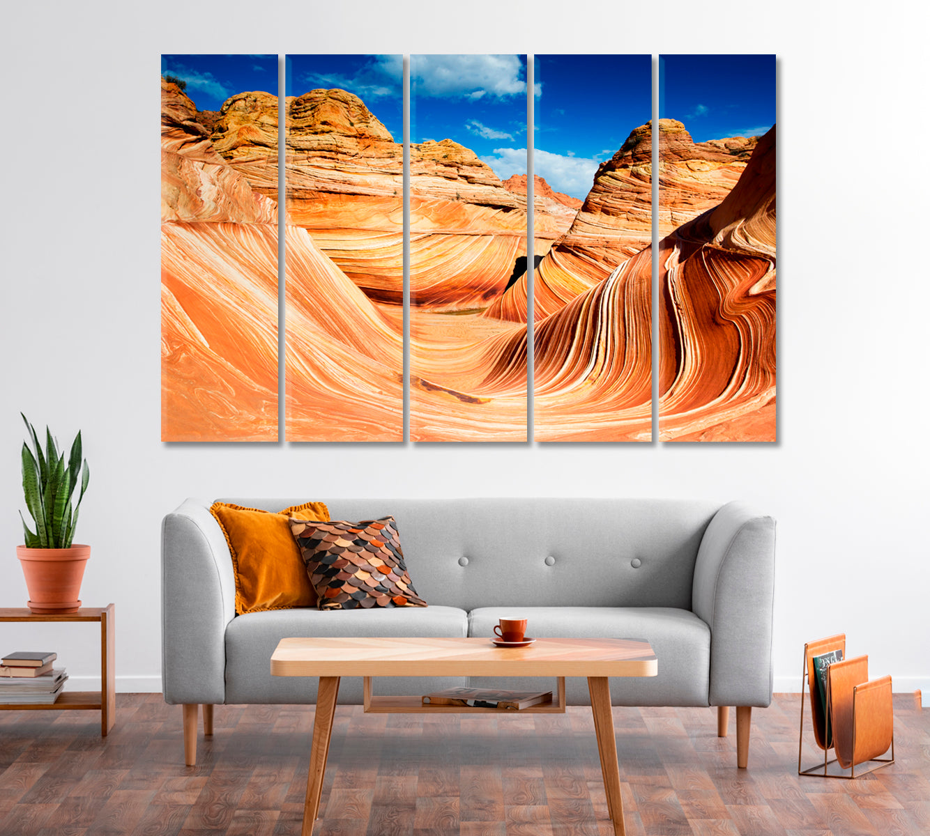 Arizona Wave USA Canvas Print-Canvas Print-CetArt-1 Panel-24x16 inches-CetArt