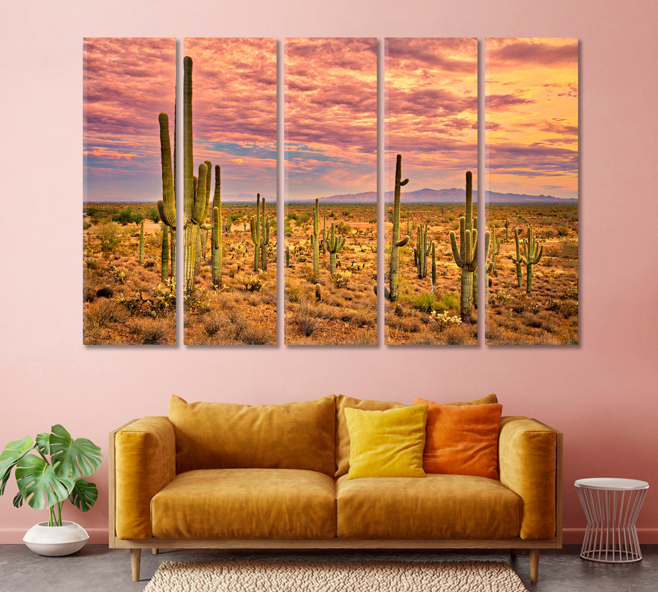 Sonoran Desert Mexico Canvas Print-Canvas Print-CetArt-1 Panel-24x16 inches-CetArt