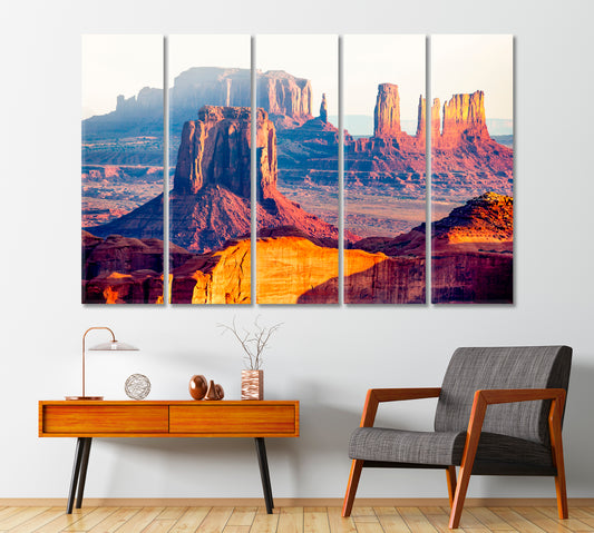 Oljato Monument Valley Arizona USA Canvas Print-Canvas Print-CetArt-1 Panel-24x16 inches-CetArt