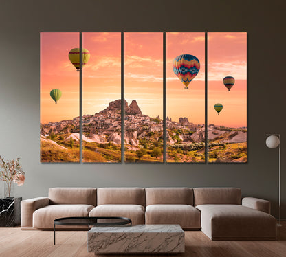 Cappadocia Balloon Festival Canvas Print-Canvas Print-CetArt-1 Panel-24x16 inches-CetArt