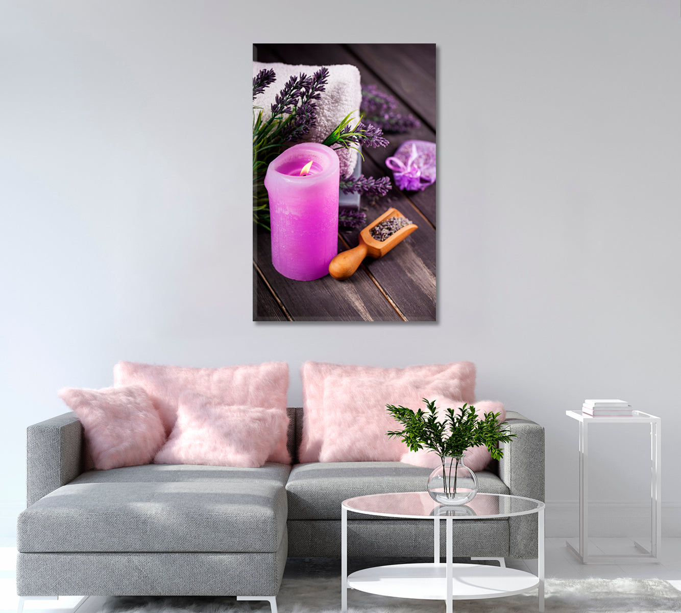 Lavender Canvas Print-Canvas Print-CetArt-1 panel-16x24 inches-CetArt