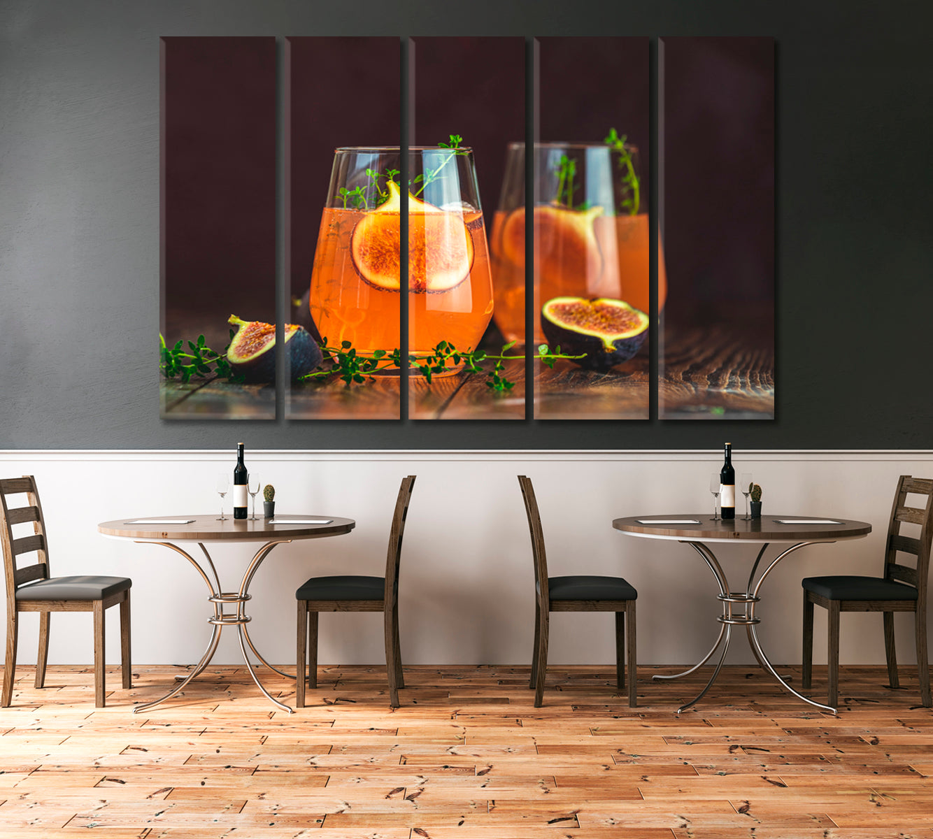 Summer Juice and Figs Canvas Print-Canvas Print-CetArt-1 Panel-24x16 inches-CetArt