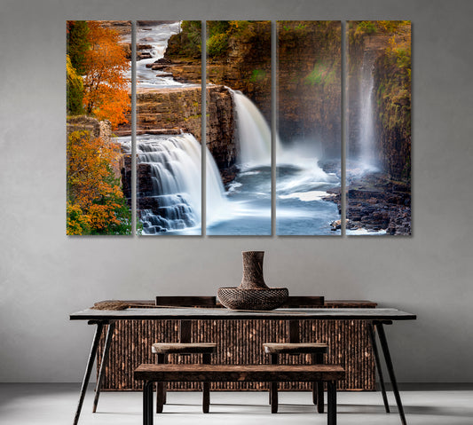 Ausable Chasm New York Canvas Print-Canvas Print-CetArt-1 Panel-24x16 inches-CetArt