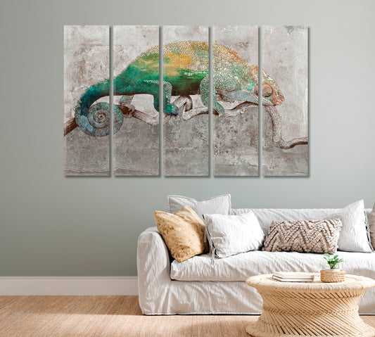Chameleon Canvas Print-Canvas Print-CetArt-1 Panel-24x16 inches-CetArt