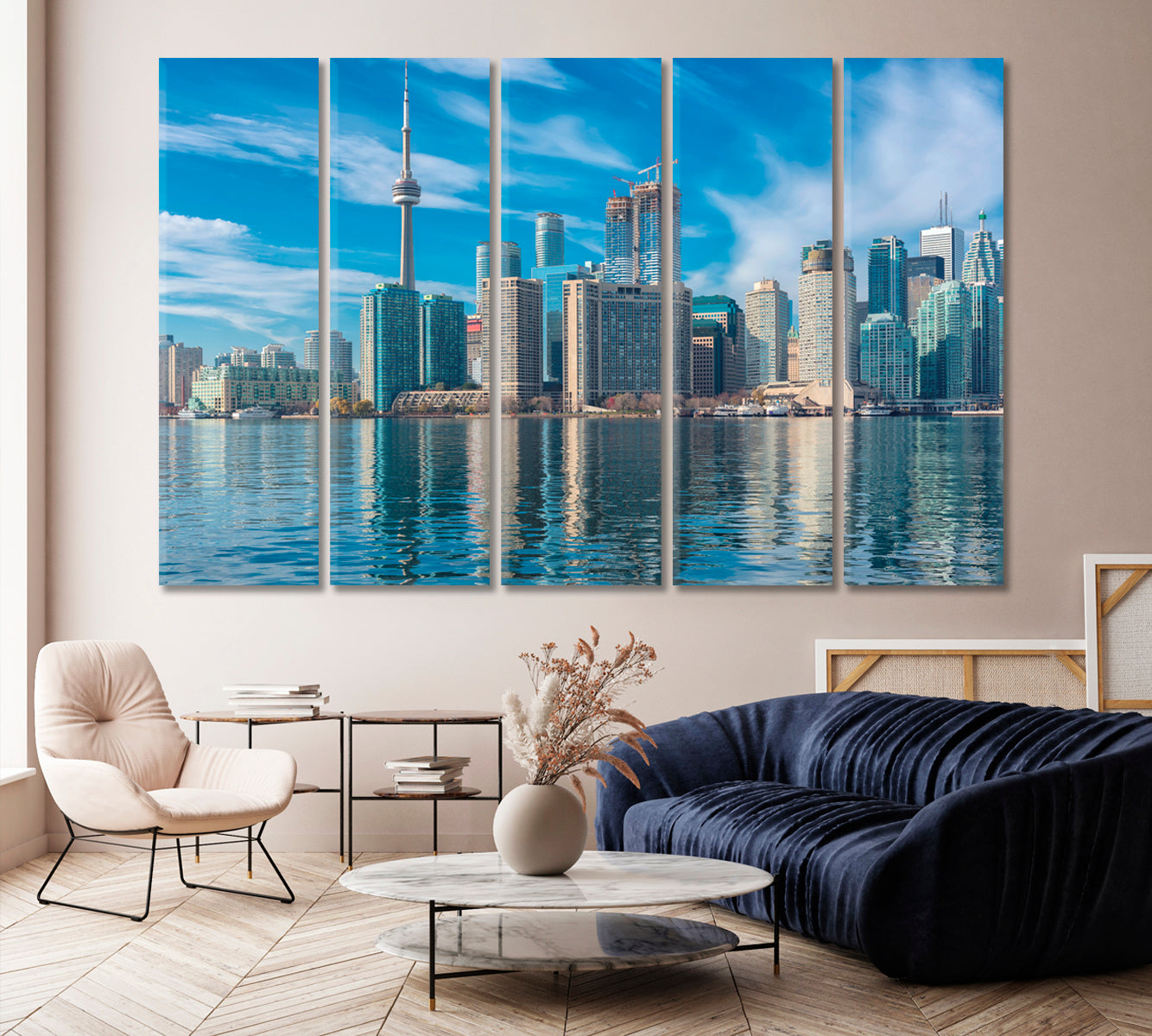 Toronto Canada Canvas Print-Canvas Print-CetArt-1 Panel-24x16 inches-CetArt