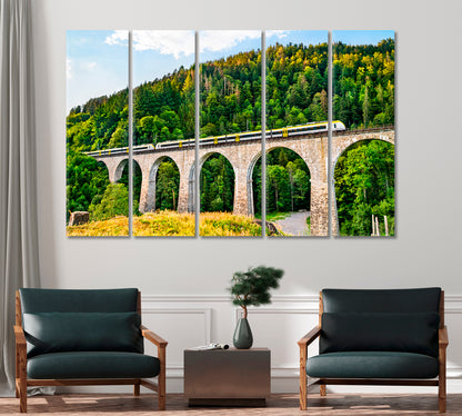 Ravenna Bridge in Black Forest Baden-Wurttemberg Germany Canvas Print-Canvas Print-CetArt-1 Panel-24x16 inches-CetArt