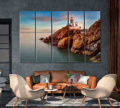 Baily Lighthouse Dublin Ireland Canvas Print-Canvas Print-CetArt-1 Panel-24x16 inches-CetArt