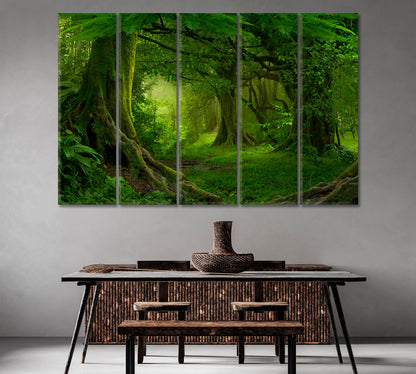 Tropical Jungle Southeast Asia Canvas Print-Canvas Print-CetArt-1 Panel-24x16 inches-CetArt