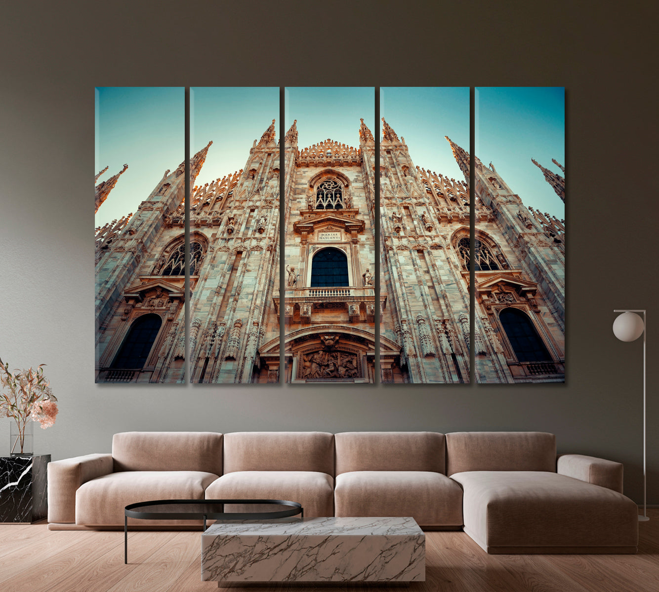 Splendor of Milan Cathedral Italy Canvas Print-Canvas Print-CetArt-1 Panel-24x16 inches-CetArt