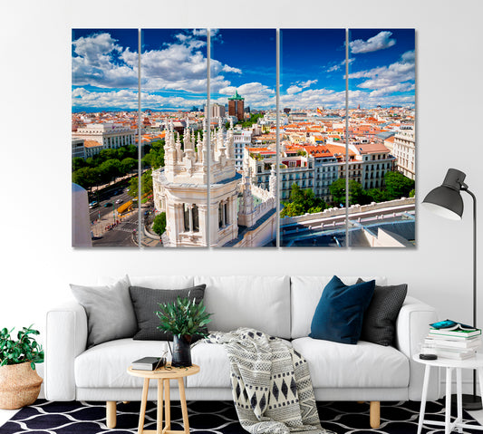 Madrid Spain Canvas Print-Canvas Print-CetArt-1 Panel-24x16 inches-CetArt